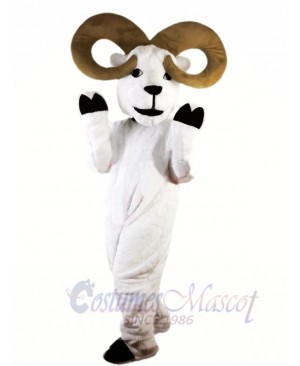 White Ram Mascot Costume Free Shipping