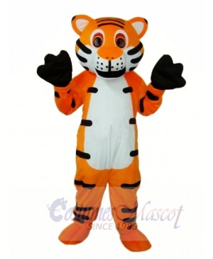 Orange Tiger Mascot Adult Costume Free Shipping