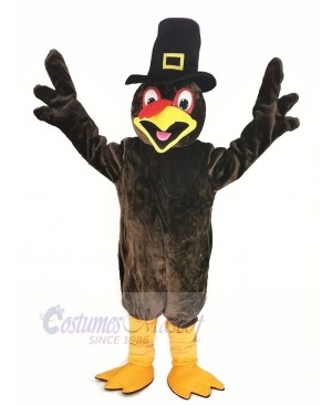 Thanksgiving Turkey with Hat Mascot Costume