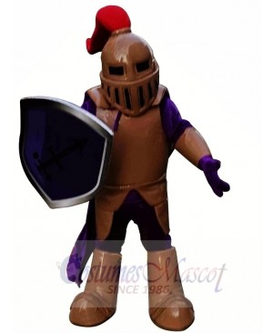 Copper Knight Spartan Trojan Mascot Costume