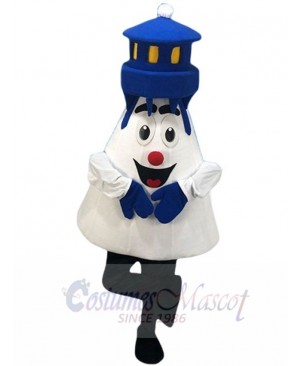 Cute Lighthouse Mascot Costume Cartoon