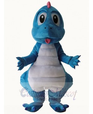 Blue Baby Dinosaur Mascot Costume Animal