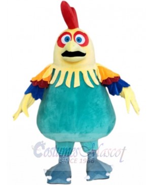 Chubby Rooster Mascot Costume Animal