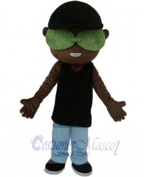 Hip Hop Boy Mascot costume People