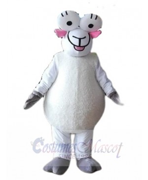 Big Eyes Flofi Sheep Mascot Costume Animal