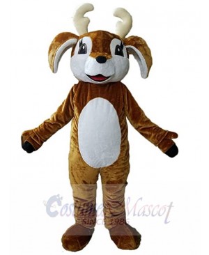 Cute Reindeer Mascot Costume For Adults Mascot Heads