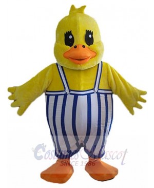Yellow Duck Mascot Costume For Adults Mascot Heads