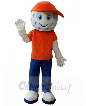 Golf Boy Mascot Costume For Adults Mascot Heads