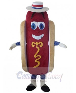 Tasty Hotdog Mascot Costume Cartoon