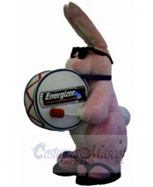 Energizer Bunny Mascot Costume Animal