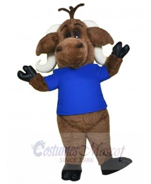 Kasimir Water Buffalo Mascot Costume Animal
