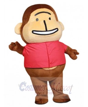 Monsuke Monkey Mascot Costume Animal