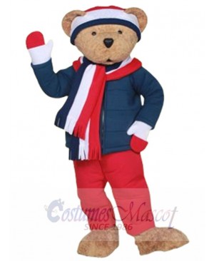 Passionate Ted E Bear Mascot Costume Animal
