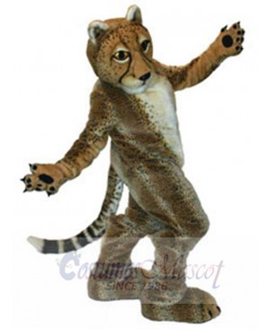 Zoo Agile Cheetah Mascot Costume Animal