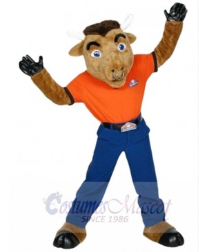 Elmer the Bull Mascot Costume Animal