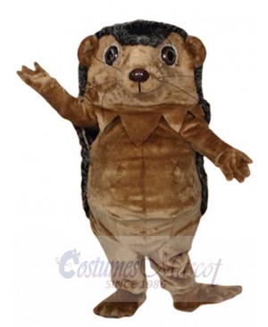 Brown Hedgie Hedgehog Mascot Costume Animal