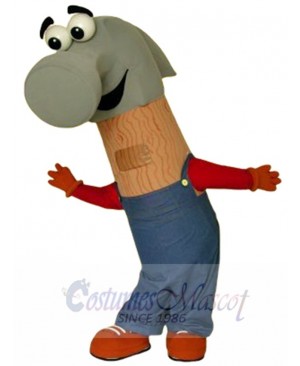 Ace Hardware Hammer Mascot Costume Cartoon