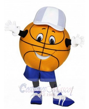 Funny Sport Basketball Guy Mascot Costume Cartoon