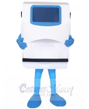 Versi Dialysis Machine Mascot Costume Cartoon