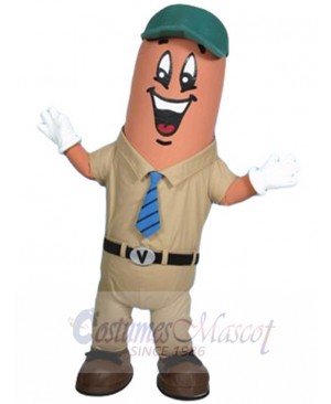 Vinnie the Vienna Sausage Mascot Costume Cartoon