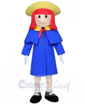 The Girl Madeline Mascot Costume Cartoon