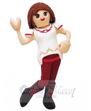 Playmobil Funstore Female Mascot Costume For Adults Mascot Heads