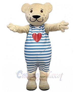 Love Heart Bear Mascot Costume For Adults Mascot Heads