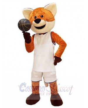 Basketball Sport Fox Mascot Costume For Adults Mascot Heads