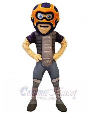 Masked Racer Mascot Costume For Adults Mascot Heads