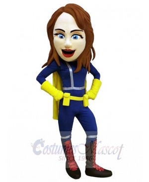 Female Firefighter Mascot Costume For Adults Mascot Heads