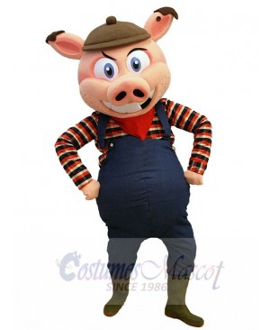 Snickering Pig Mascot Costume For Adults Mascot Heads