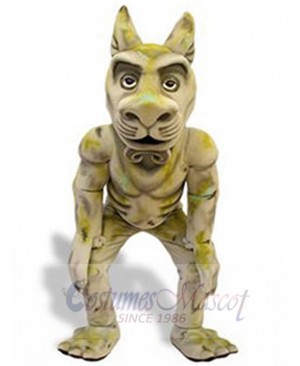 Bulldog Statue Mascot Costume Animal