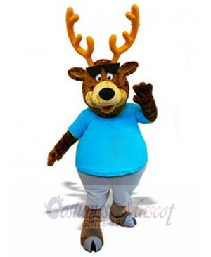 Funny Reindeer Mascot Costume Animal