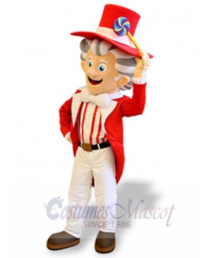 Candy Gentleman Mascot Costume People