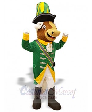 Knight Guard Horse Mascot Costume Animal