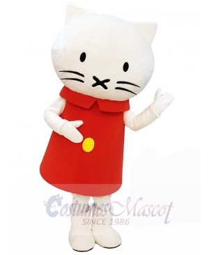 Cute Musti Cat Mascot Costume Cartoon