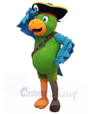Keen Pirate Parrot Mascot Costume Animal