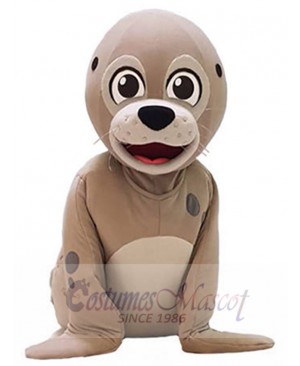 Cute Watersport Seal Mascot Costume Animal