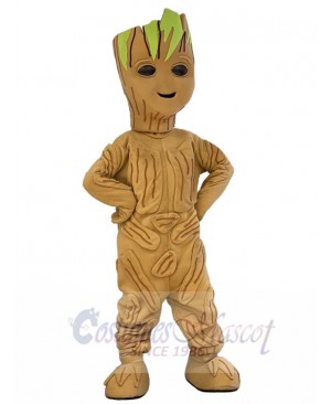 Brave Groot Mascot Costume Cartoon