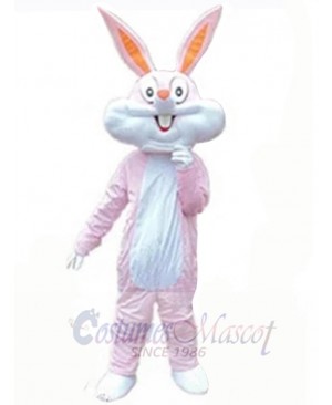 Lovely Pink Easter Bunny Rabbit Mascot Costume Animal