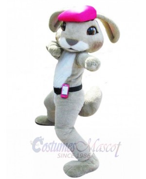 Lively Bunny Rabbit Mascot Costume Animal