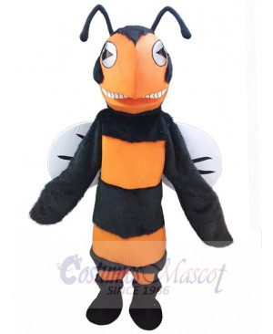 Black and Orange Bee Hornet Mascot Costume Insect