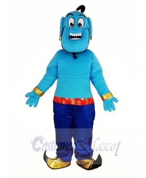 Blue Jinn Genie Mascot Costume from Shimmer and Shine