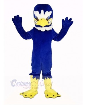 Fierce Blue Eagle Bird Mascot Costume Animal