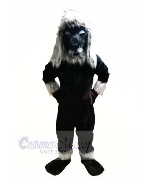 Black Poodle Dog Mascot Costumes Adult