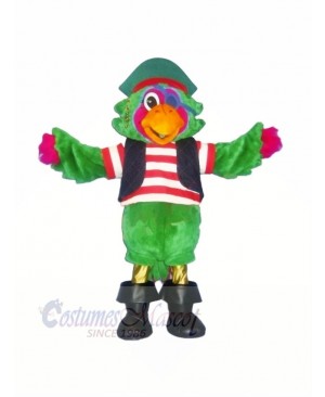 Fashion Green Parrot Mascot Costumes Cartoon