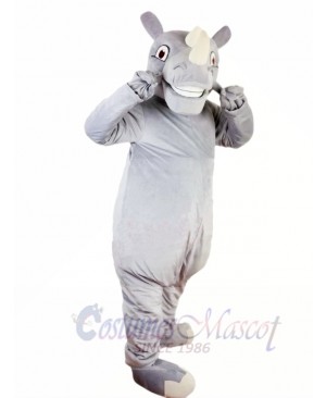 Happy Rhino Rhinoceros Mascot Costume Fancy Dress Custom Cosplay Theme Mascotte 