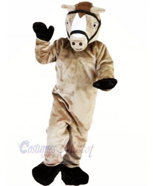 Professional Grey Horse Mascot Costumes Cartoon