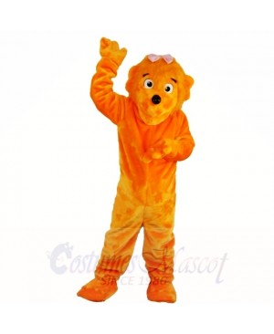 Orange Girl Funny Lion Mascot Costumes Cartoon