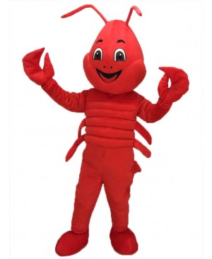 Realistic Animal Red Lobster Mascot Costume